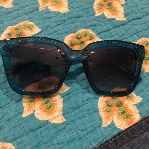 TEAL GLITTER SUNNIES ☀️✨💫